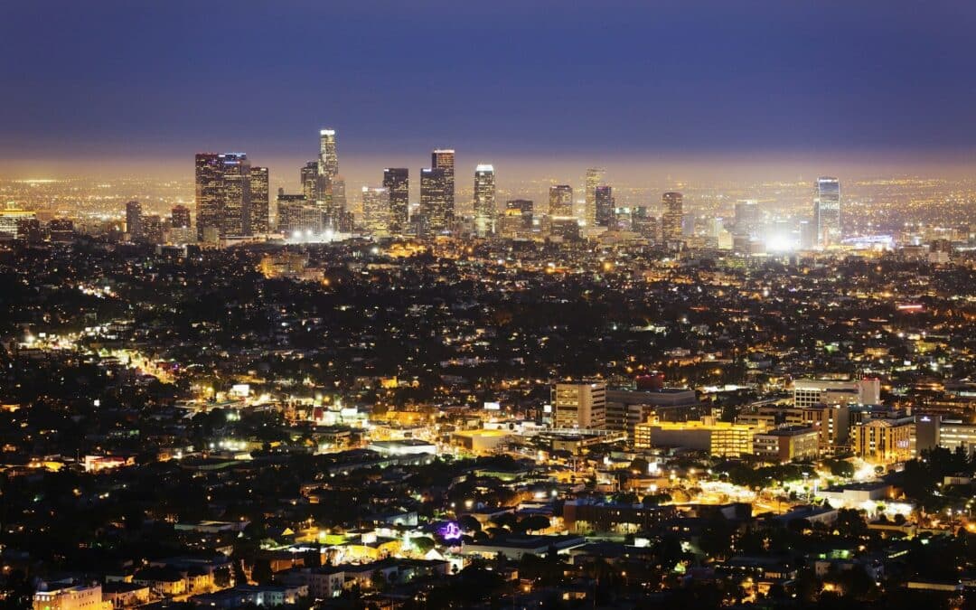 Los Angeles Cityscape at Night