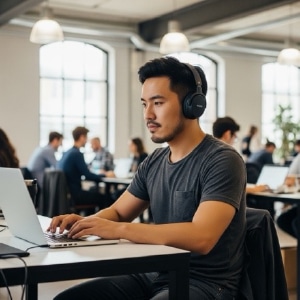 Headphones Top 5 Tips for Managing ADHD Symptoms at Work
