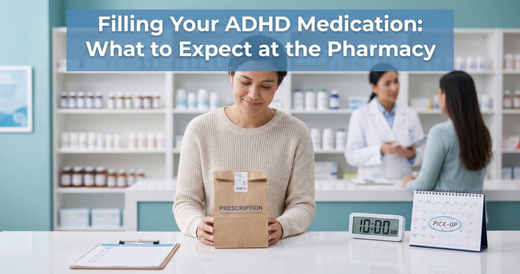 Filling Your ADHD Medication What to Expect at the Pharmacy Best ADHD Doctors in Florida New York California at Physicians Now Filling Your ADHD Medication What to Expect at the Pharmacy